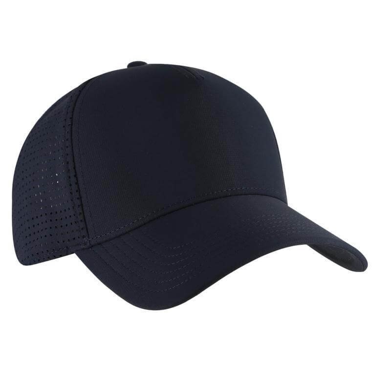ACE - Santhome 5 Panel DryNCool® Sports Cap - Navy Blue - Image 4