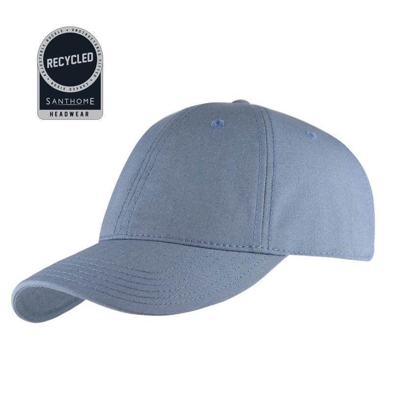 FLEX Recycled 6 Panel Relaxed Fit Cap Sky Blue