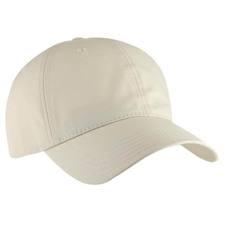 FLEX - Santhome Recycled 6 Panel Relaxed Fit Cap - Beige - Image 4