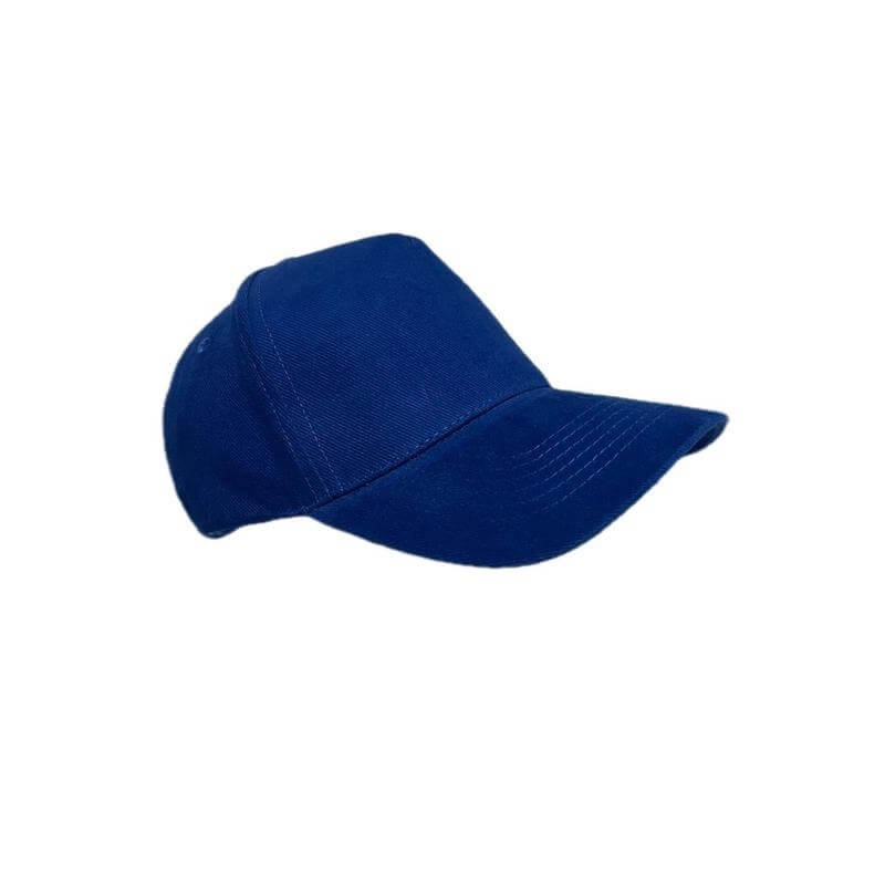 NARVA - 5 Panel Heavy Brushed Cotton Cap - Royal Blue - Image 2