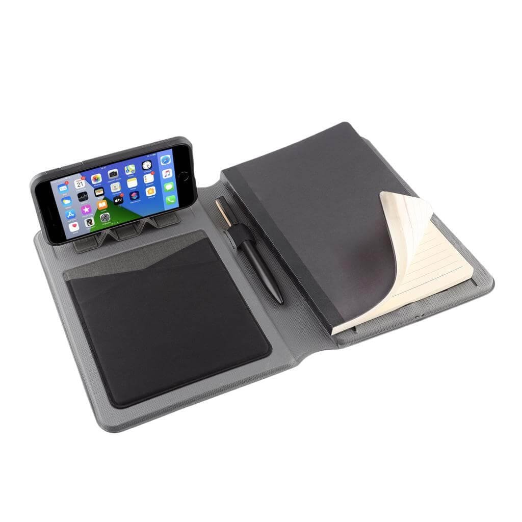 GUBIN - Santhome 10000mAh Wireless Powerbank Organizer - Grey - Image 6