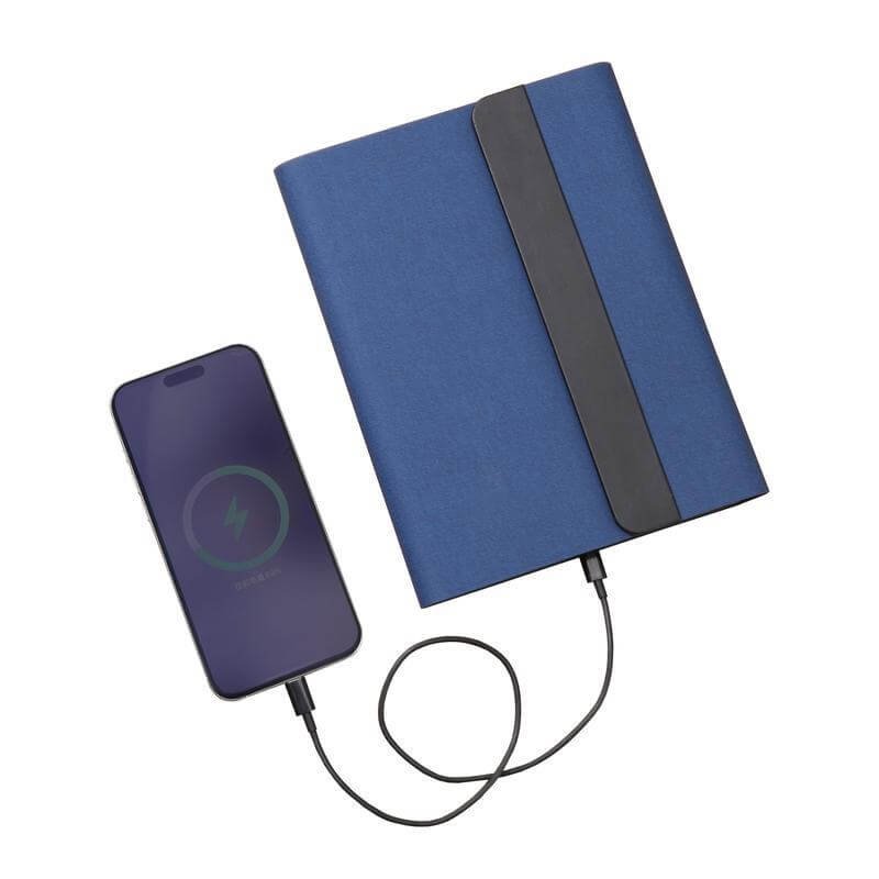 BERGMUND - Santhome 10000mAh Mag Wireless Powerbank Portfolio - Navy - Image 6