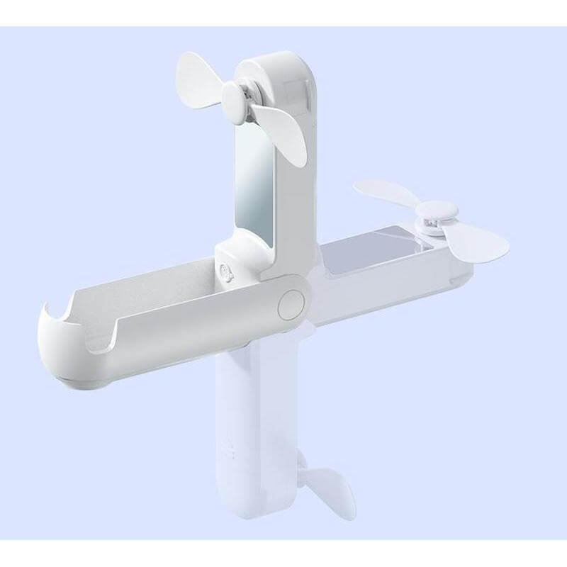 ARCHIE - Giftology 5-in-1 Powerbank Fan with Torch, Phone Holder & Mirror - Image 3