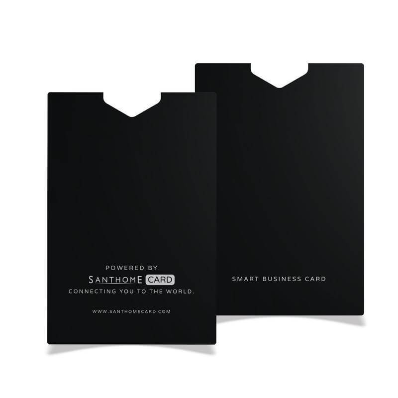 Santhome Card - Digital Business NFC Card - Black - Image 4
