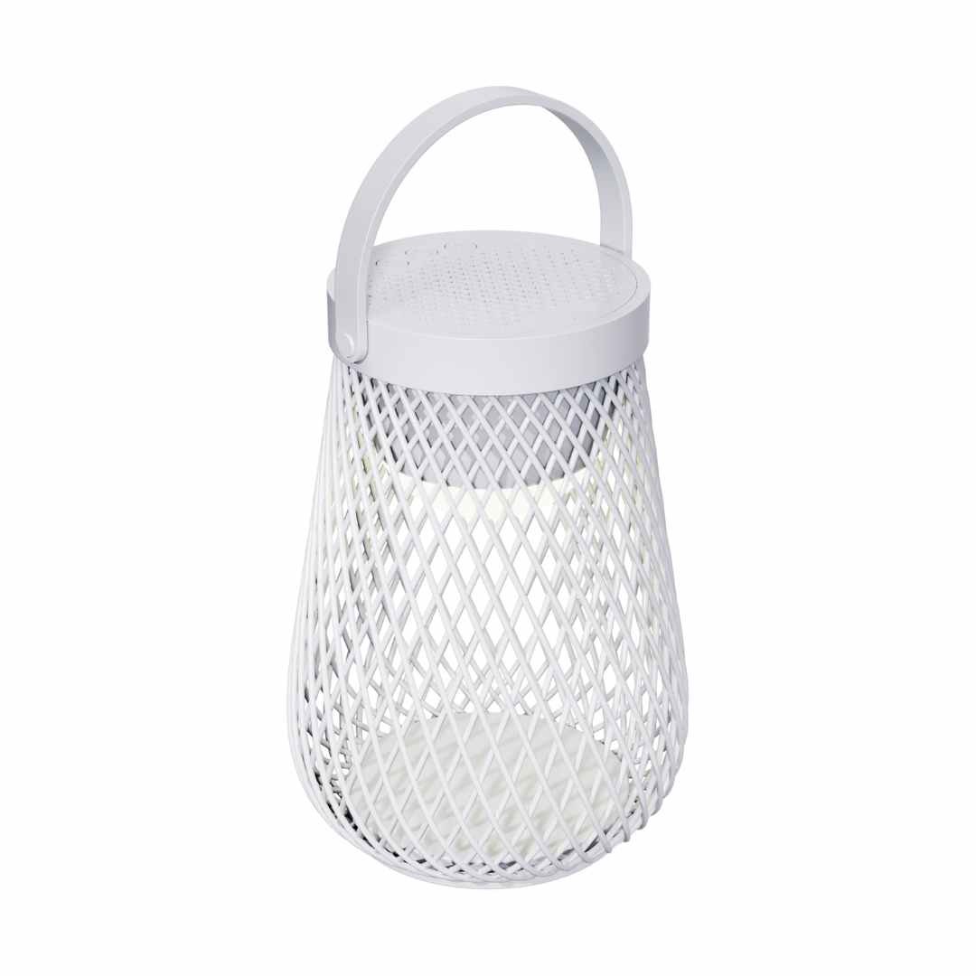 MERANO - @memorii Wireless Speaker Lantern - White - Image 4