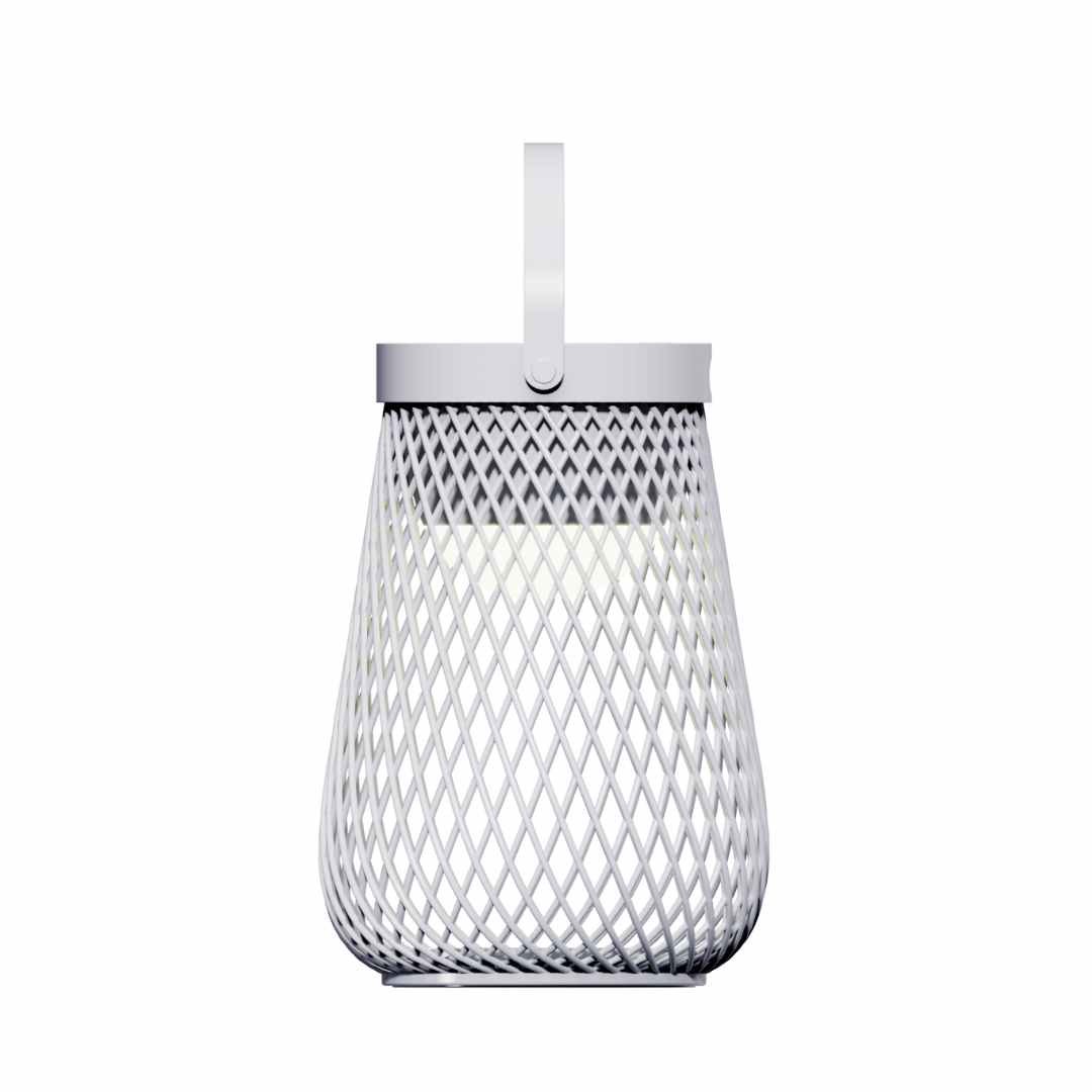 MERANO - @memorii Wireless Speaker Lantern - White - Image 3