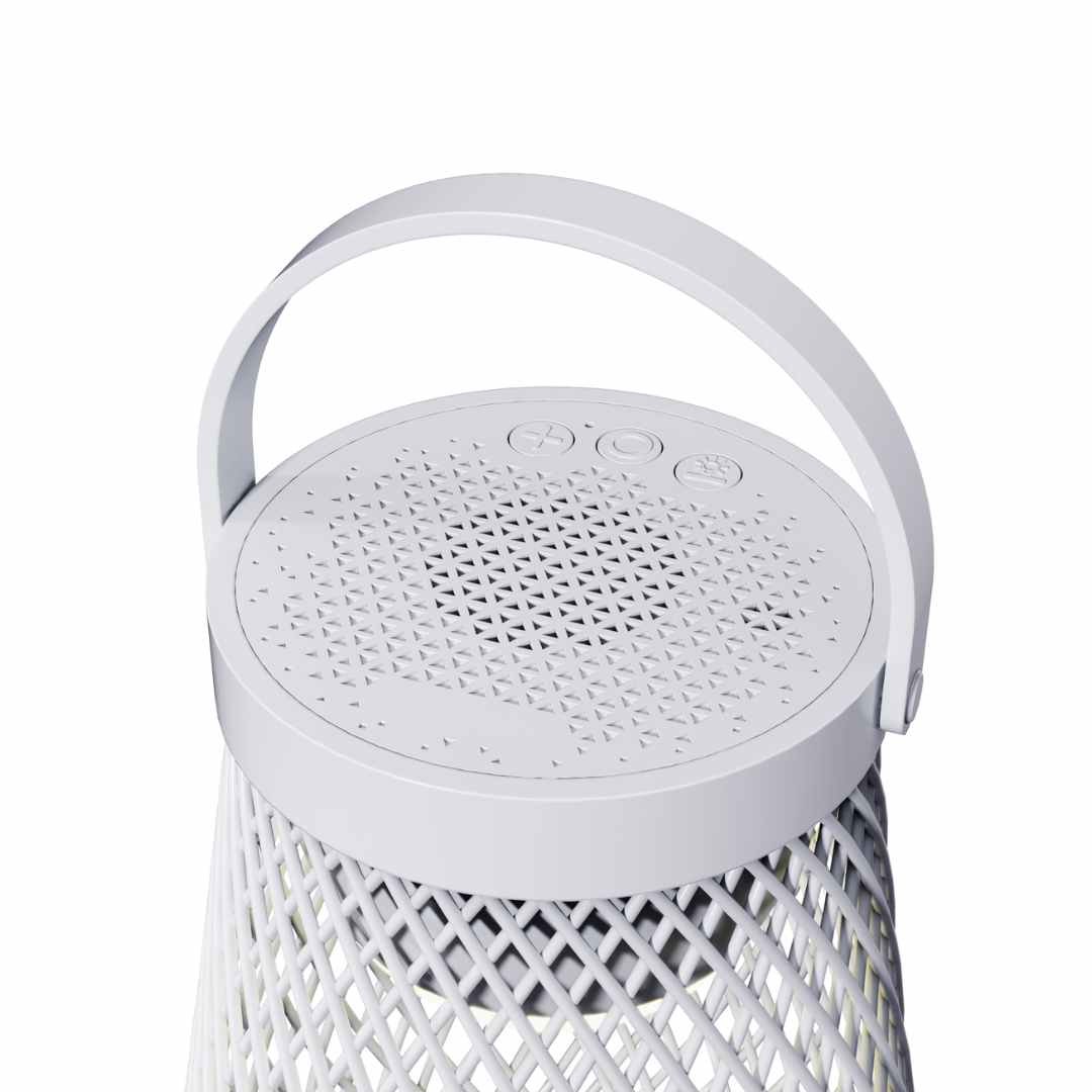 MERANO - @memorii Wireless Speaker Lantern - White - Image 6