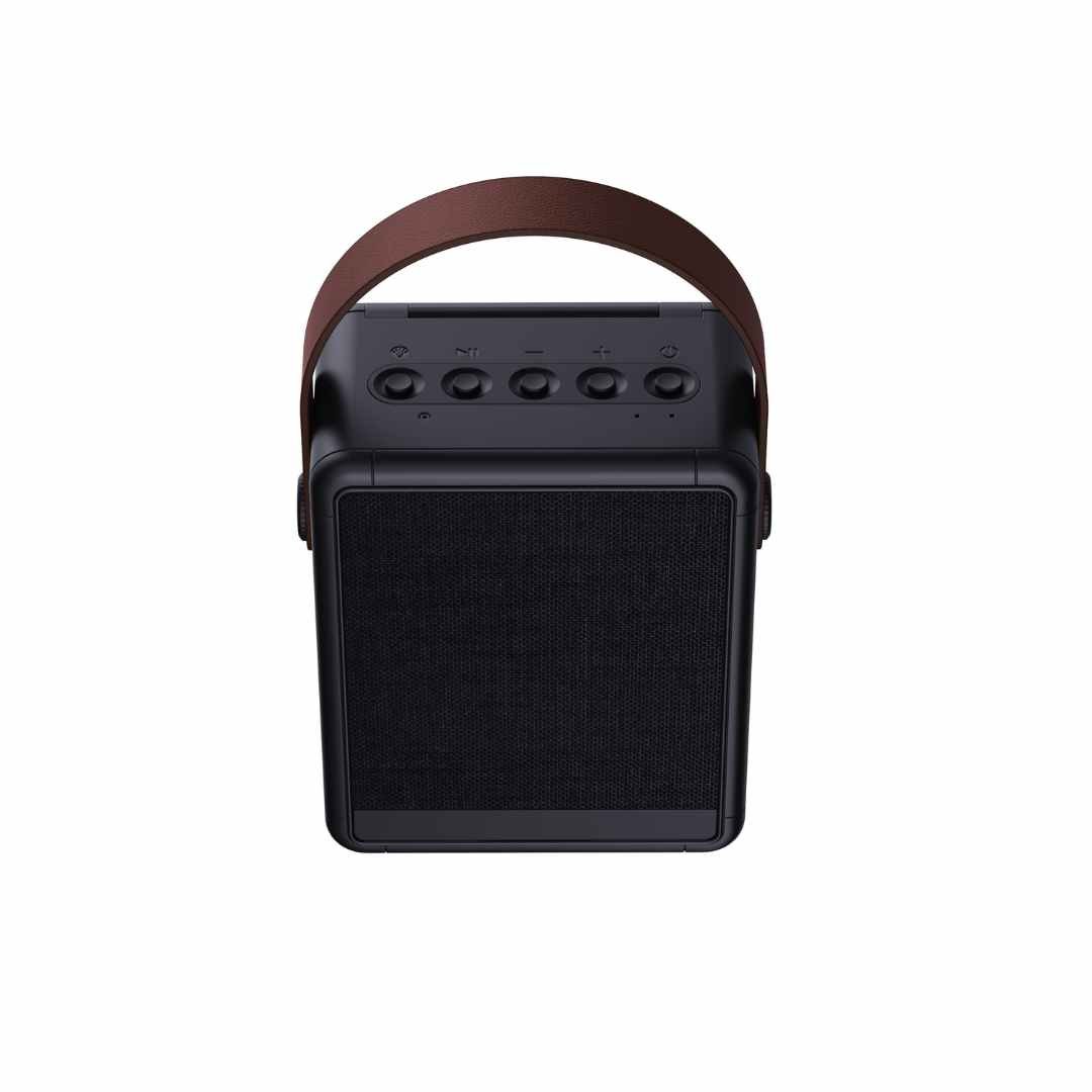 SOLA - @memorii RCS Recycled Solar Speaker & Lamp - Black - Image 2
