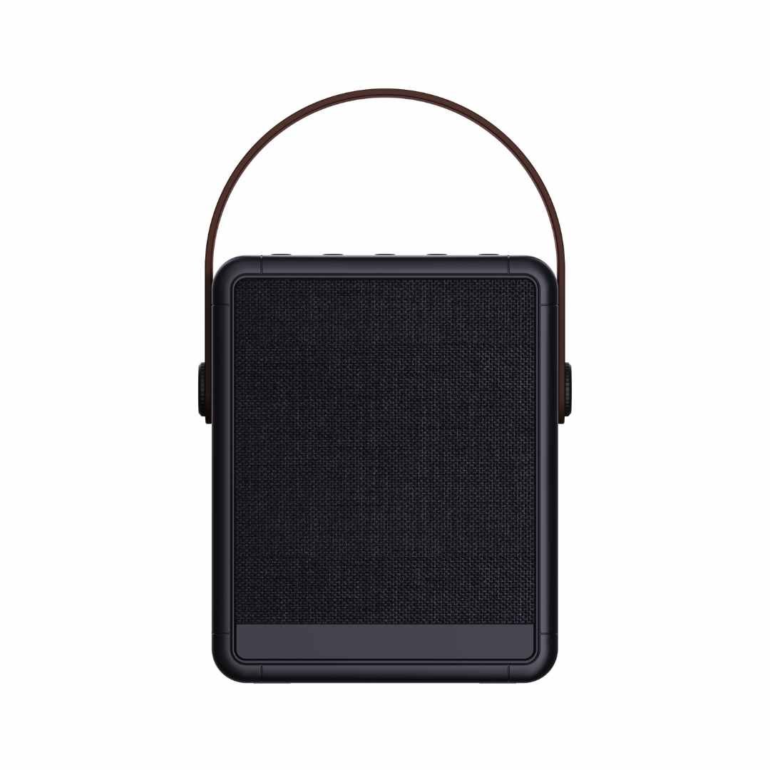 SOLA - @memorii RCS Recycled Solar Speaker & Lamp - Black - Image 6