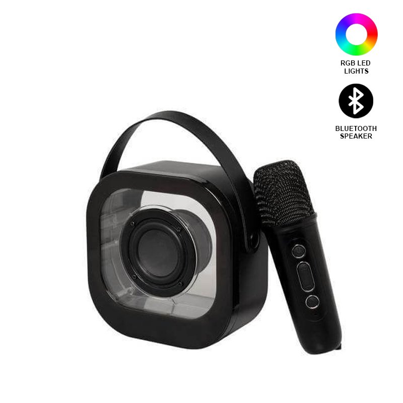 TERAMO Portable Karaoke Speaker Set with Wireless Microphone