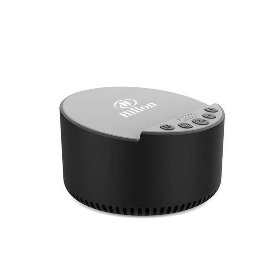 ROVIK - Giftology 3-in-1 Bluetooth Speaker with Sleep Machine and 15W Wireless Charger - Black - Image 5