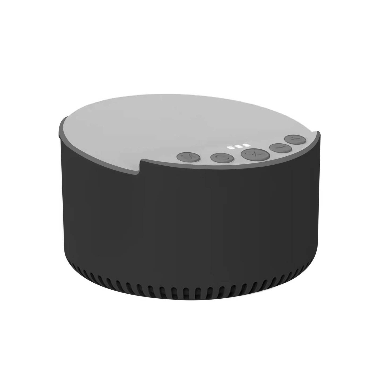 ROVIK - Giftology 3-in-1 Bluetooth Speaker with Sleep Machine and 15W Wireless Charger - Black - Image 4