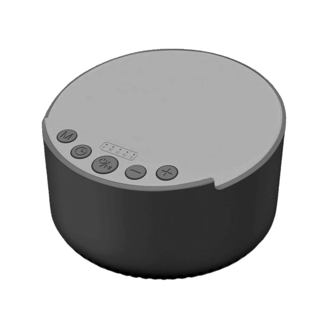 ROVIK - Giftology 3-in-1 Bluetooth Speaker with Sleep Machine and 15W Wireless Charger - Black - Image 2
