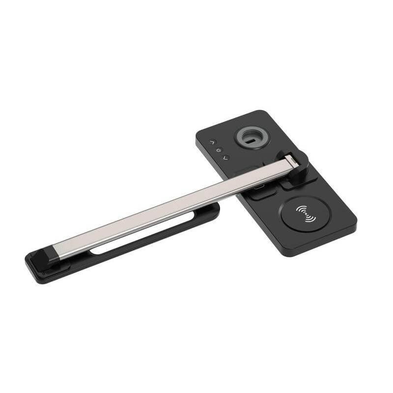VELES - @memorii 3 in 1 Wireless Charger with Desk Lamp - Black - Image 6