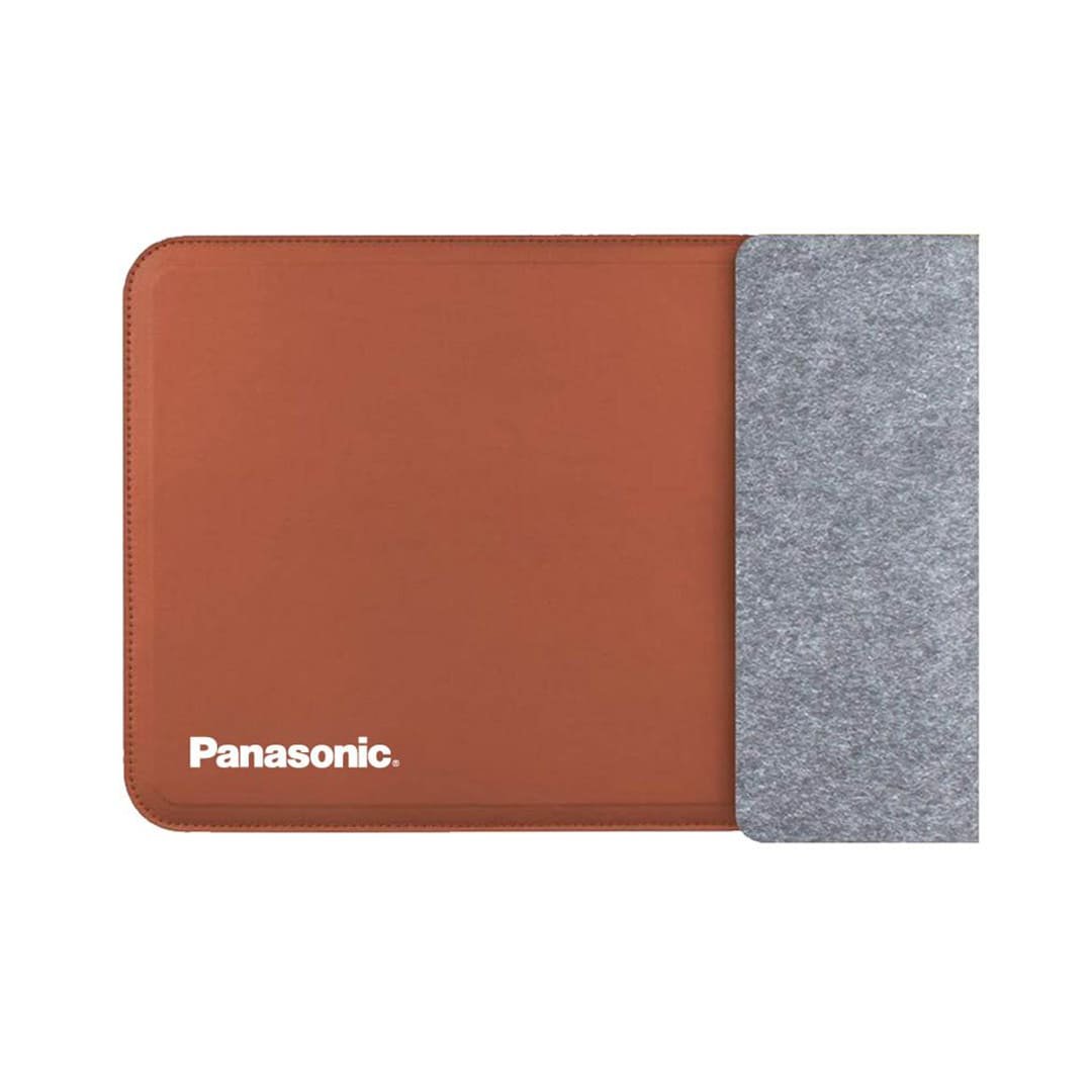 CAMDEN - Giftology 14" Felt Laptop Sleeve With 15W Magnetic Charger - Tan - Image 5