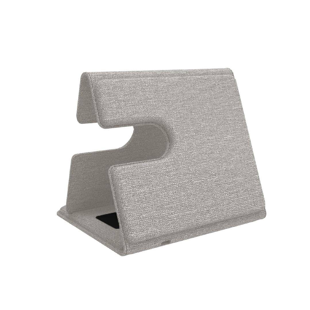 PLANA - CHANGE ZERO Recycled 3-in-1 Wireless Charger Station - Grey - Image 3