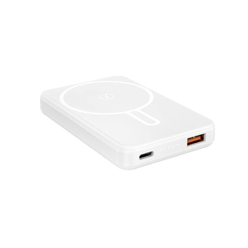 TARRENZ - Giftology 5000 mAh Magnetic Wireless Powerbank - White - Image 2
