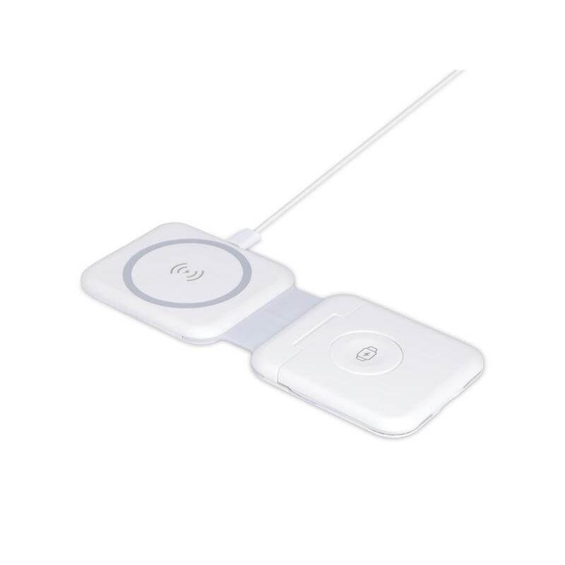 TURIN - @memorii Foldable Wireless Charger and Multicable Set - White - Image 6