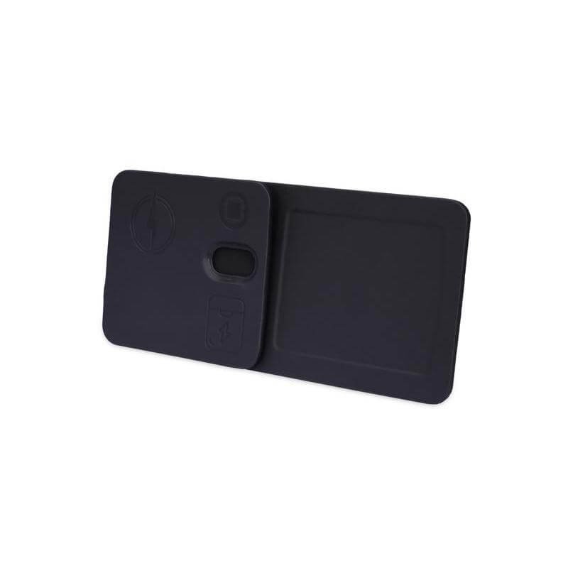 AVRON - Giftology 3-in-1 Magnetic Wireless Charger Desk Tray - Black - Image 5
