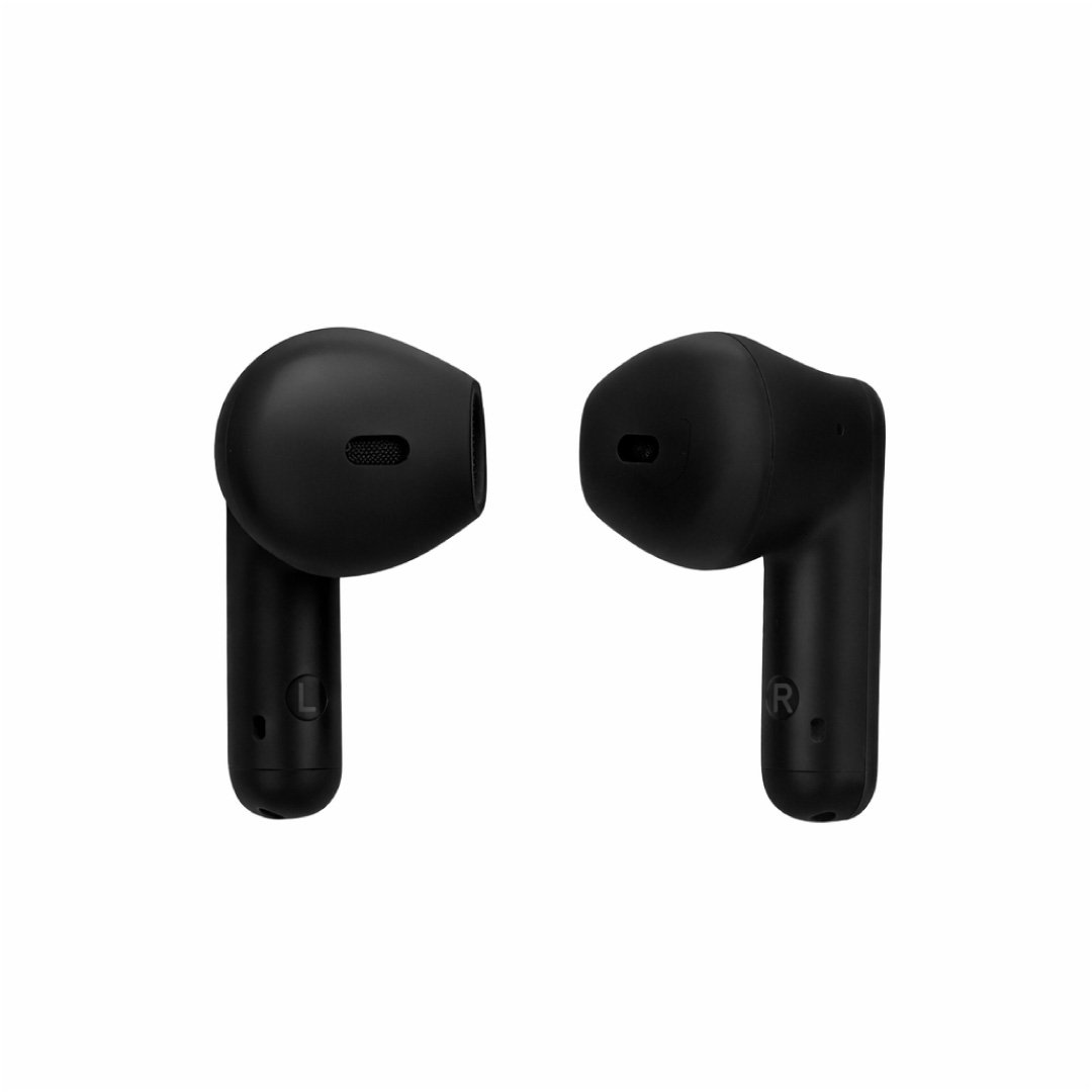 TUNEVO RCS recycled plastic wireless earbuds - Black - Image 3
