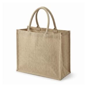 Eco-neutral Jute Shopping Bag - Horizontal - Natural