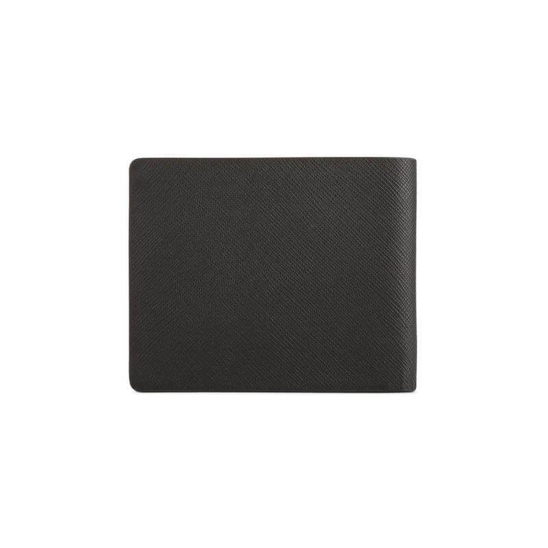 CROSS Saffiano Leather 8CC Slim Bifold Wallet - Black - Image 3