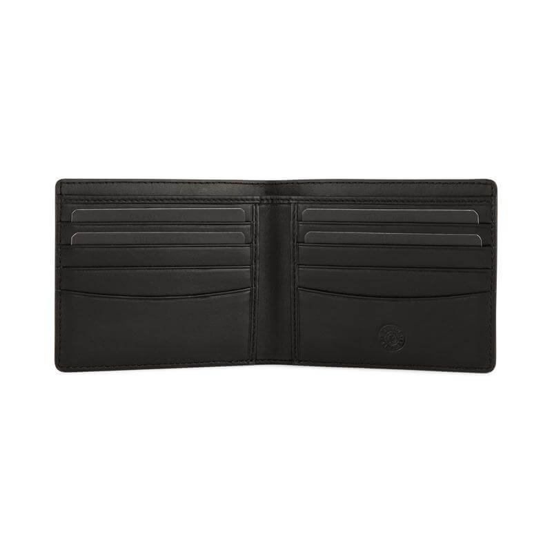 CROSS Saffiano Leather 8CC Slim Bifold Wallet - Black - Image 4