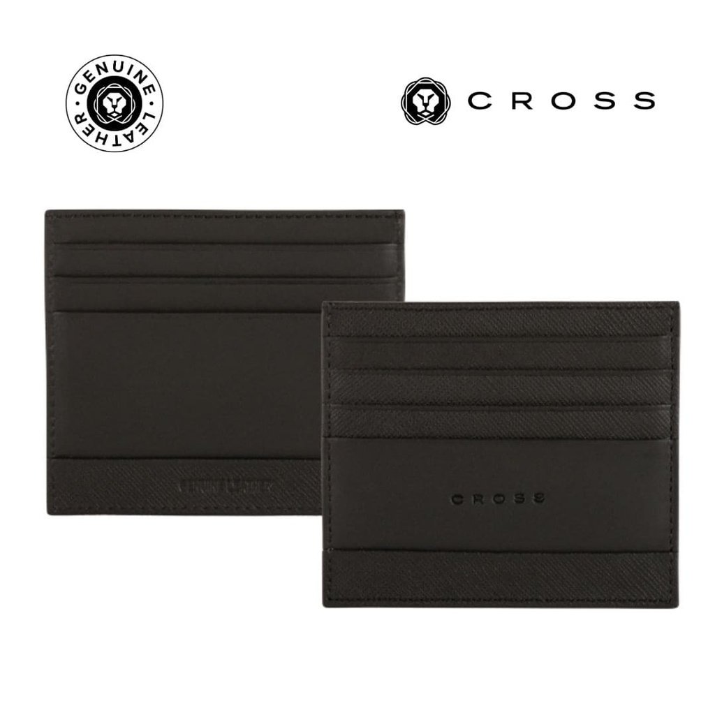 CROSS Saffiano Leather 6CC Card Holder Black