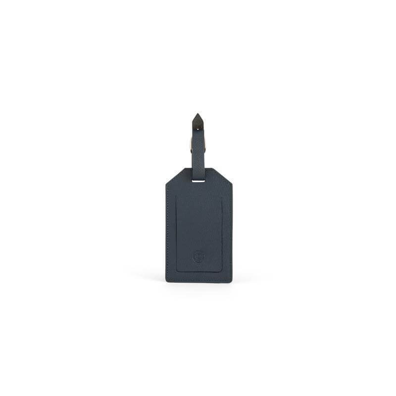 CROSS Saffiano Leather Luggage Label - Navy Blue - Image 3
