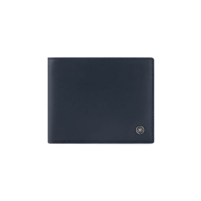 CROSS Soft Grain Leather Two-Tone 8CC Bifold Wallet - Blue/Mocha - Image 2