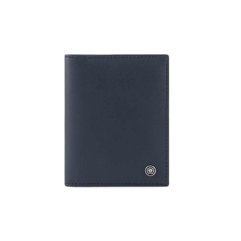 CROSS Soft Grain Leather Business Card Case - Navy Blue - Image 2