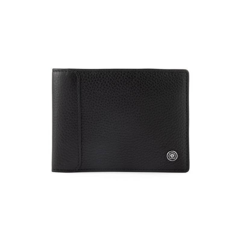 CROSS Pebble Leather 8CC Classic Fold Wallet - Black - Image 2