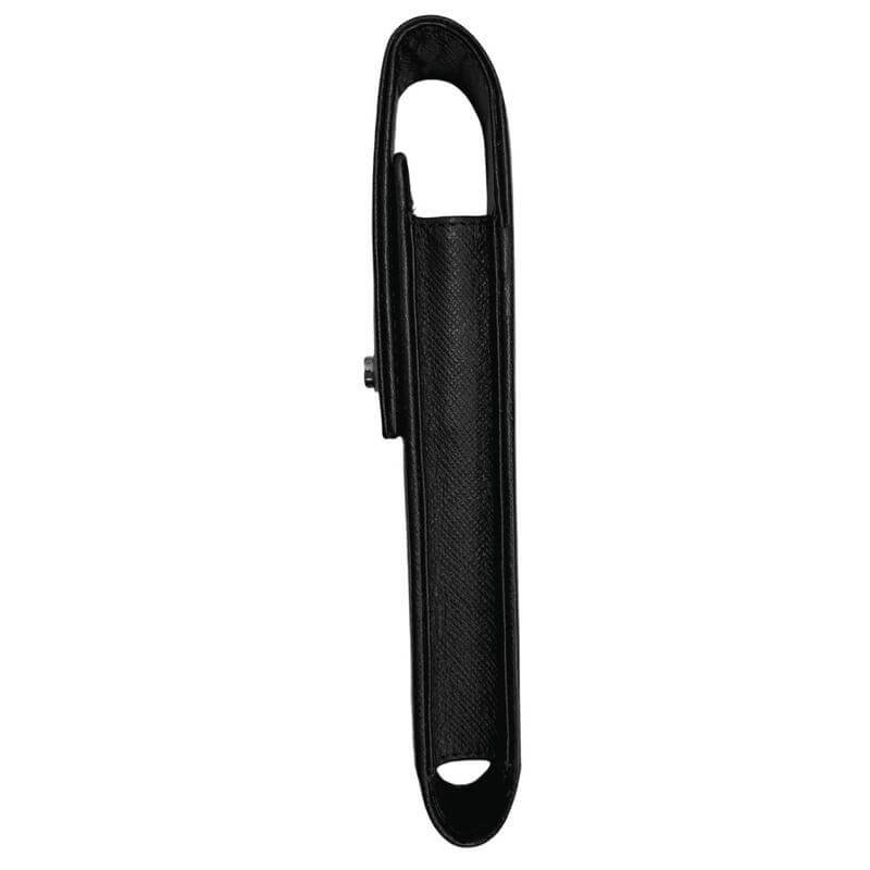 CROSS Leather Single Pen Case with Flap - Black - Image 3