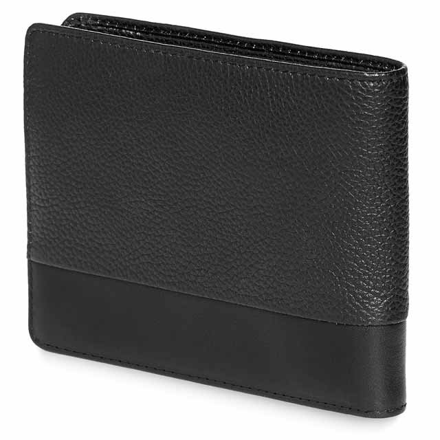 Moleskine Classic Match Genuine Leather Wallet - Black - Image 3