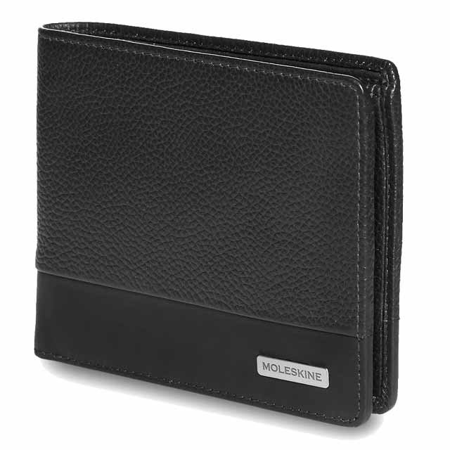 Moleskine Classic Match Genuine Leather Wallet - Black - Image 2
