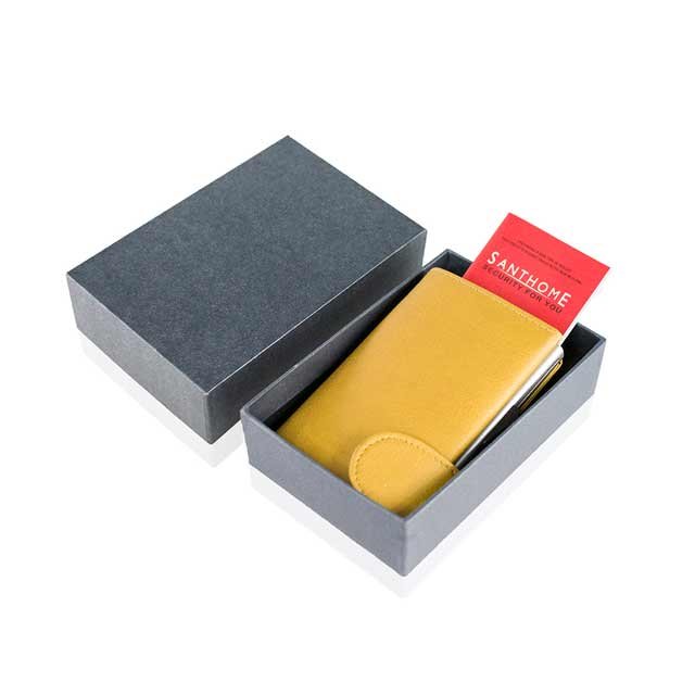 VITL - SANTHOME PU Cardholder Wallet Camel - Image 5