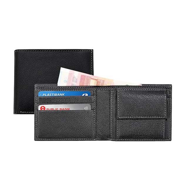 CANCUN Men's Wallet In Genuine Leather (Anti-microbial)