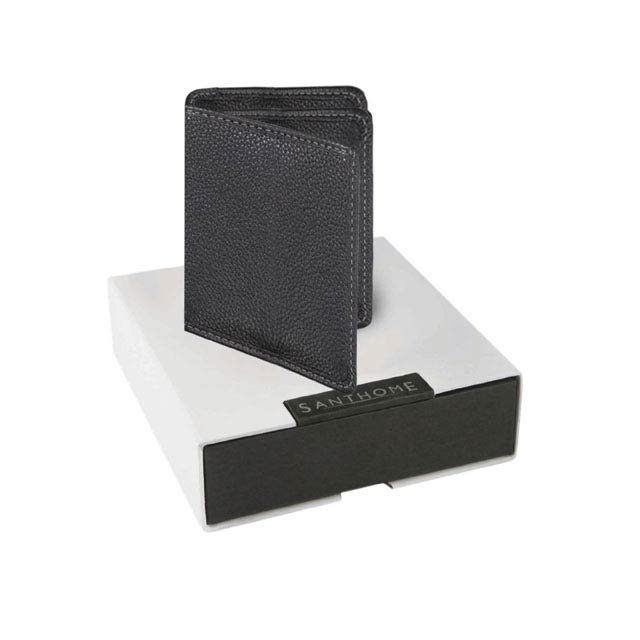 CHALCO Card Case In Genuine Leather (Anti-microbial )