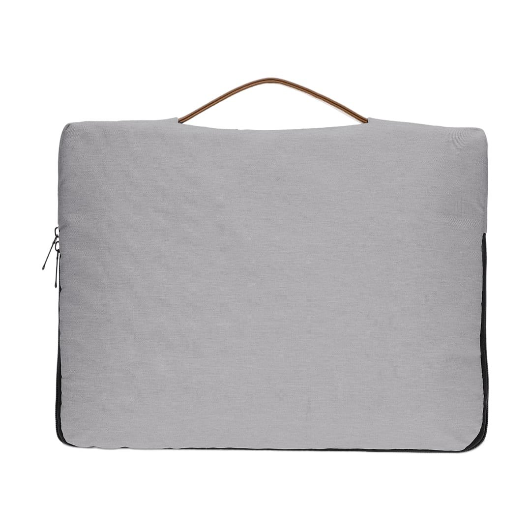 SALCEA - Santhome® 15" Laptop Sleeve - Grey/Tan - Image 4