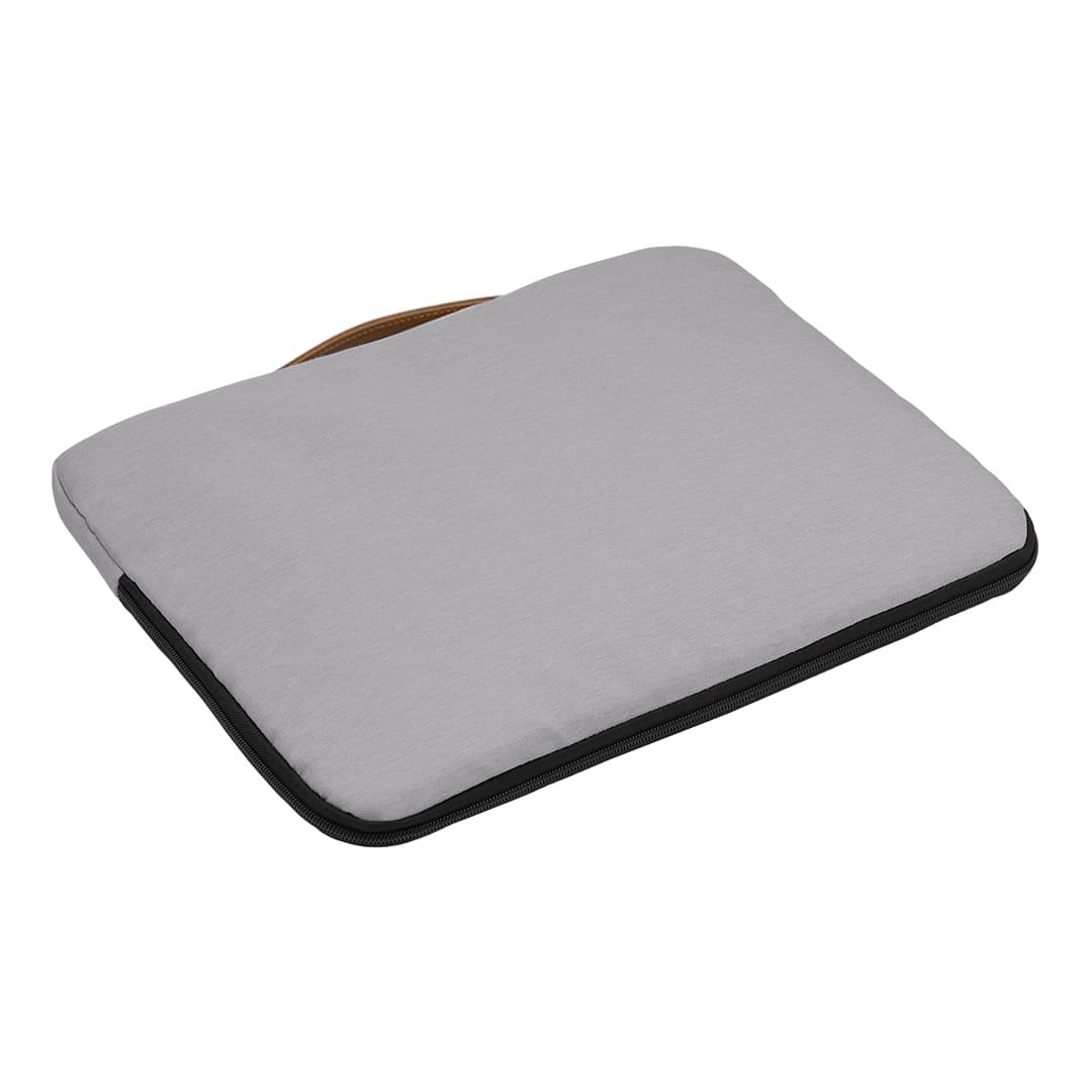 SALCEA - Santhome® 15" Laptop Sleeve - Grey/Tan - Image 5
