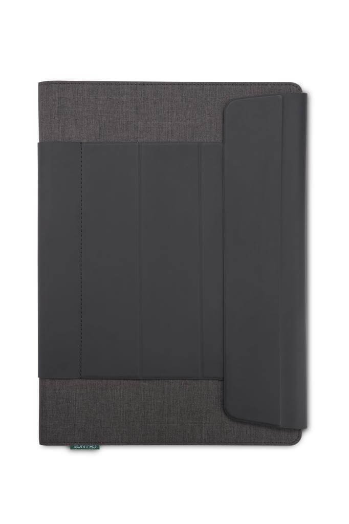 FULDA - CHANGE Collection RPET Laptop Case & Workstation - Black - Image 5