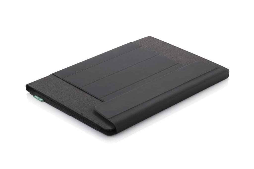 FULDA - CHANGE Collection RPET Laptop Case & Workstation - Black - Image 3