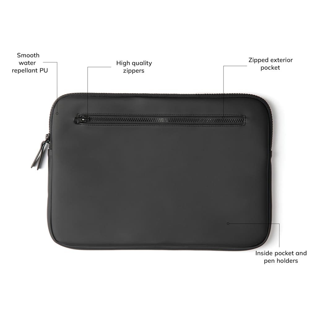 VINGA Baltimore Laptop Case 15" - Black - Image 5