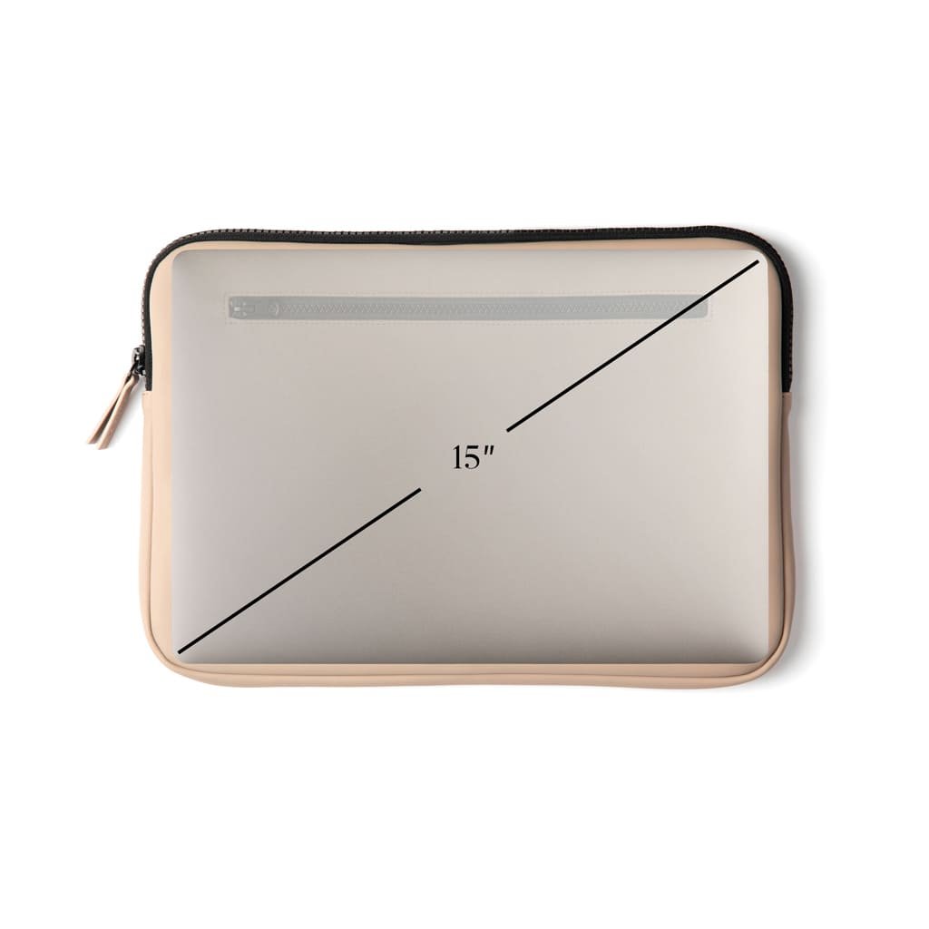 VINGA Baltimore Laptop Case 15" - Beige - Image 5