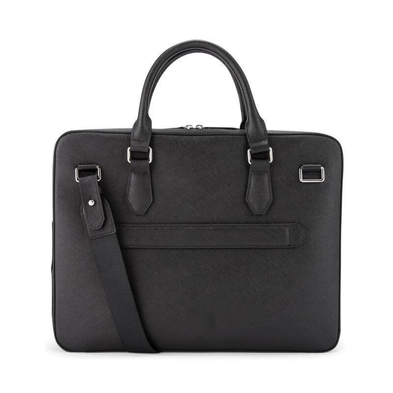 Cross Luxury Leather Briefcase - Black - Image 3