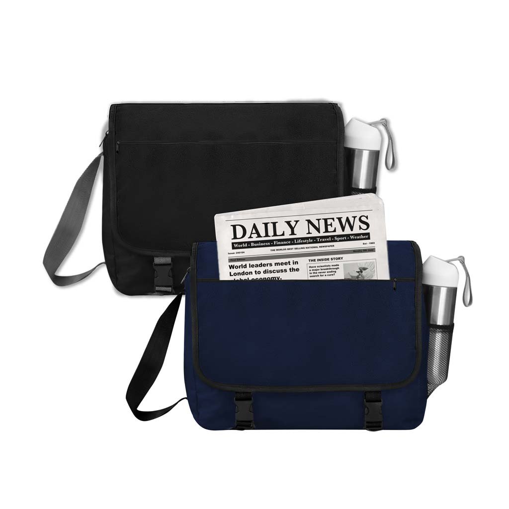 KRIENS - Messenger Bag Black - Image 3