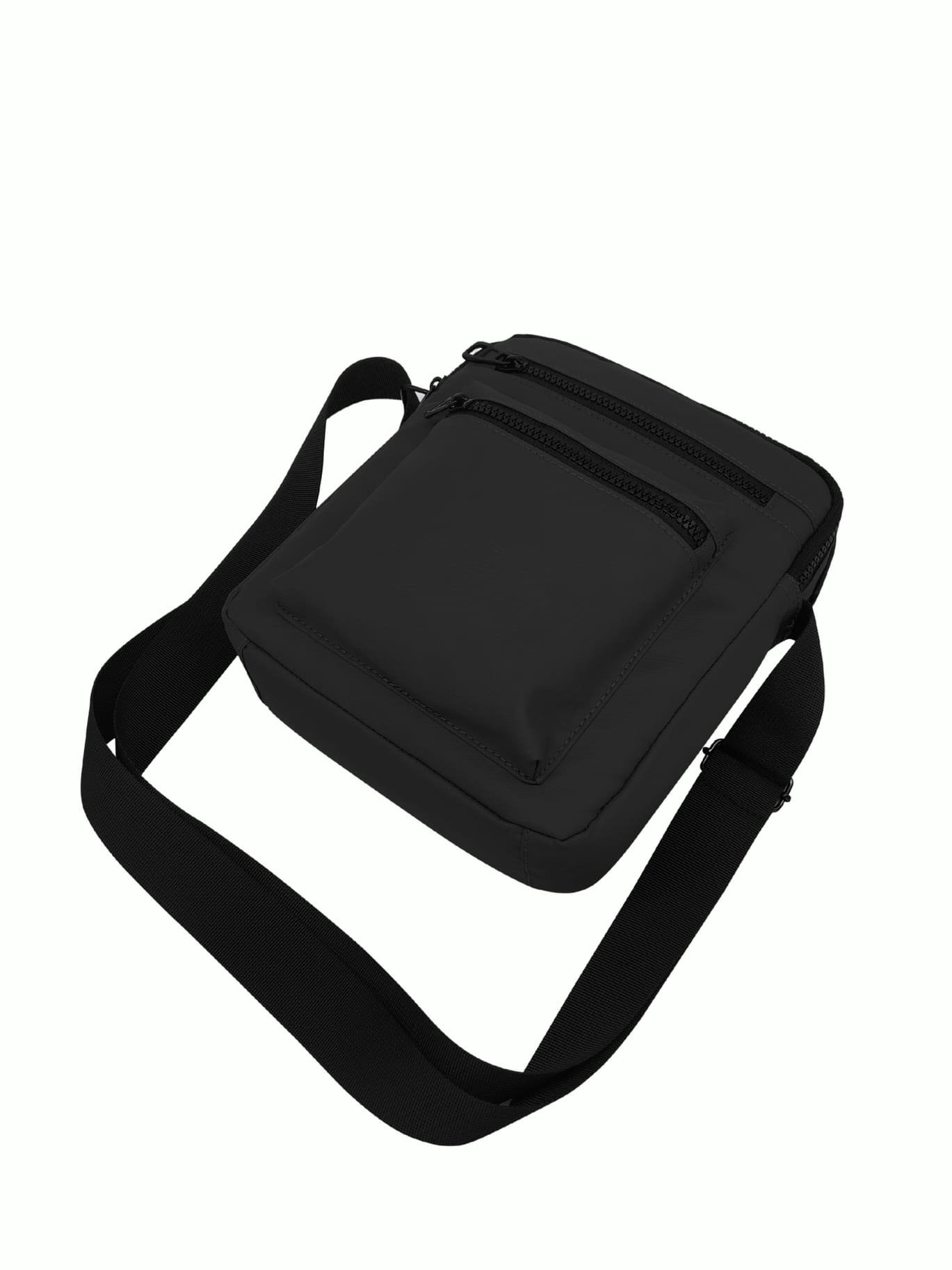 LUBIN City Pouch - SANTHOME Crossbody Travel Bag - Black - Image 4