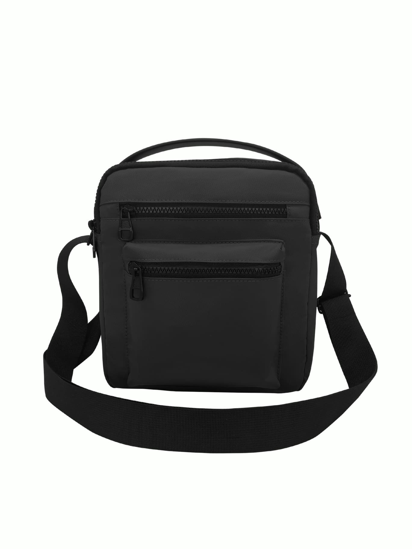 LUBIN City Pouch - SANTHOME Crossbody Travel Bag - Black - Image 3