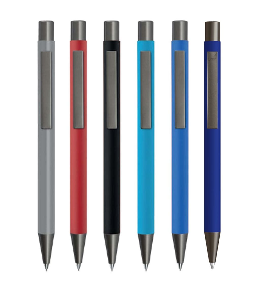 UMA Straight Metal Pen - Blue - Image 2