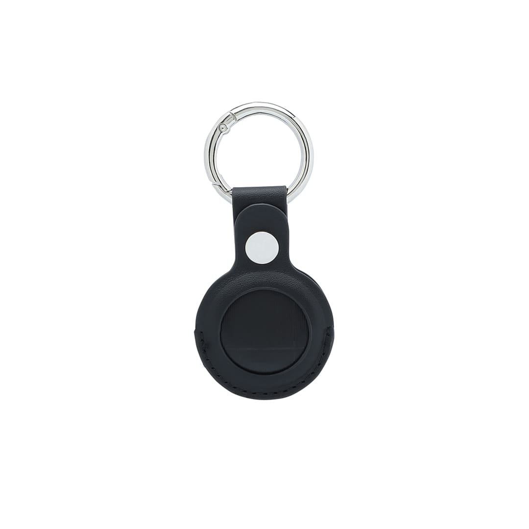 LEEVI - Santhome® PU Keychain with Santhome Tag pocket - Black - Image 3